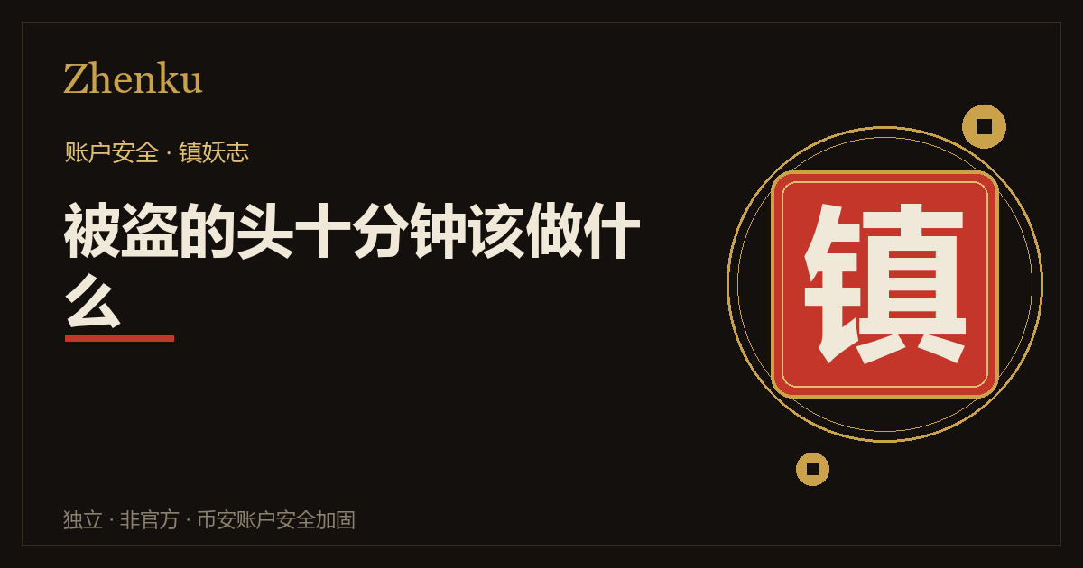 币安账户被盗自救封面