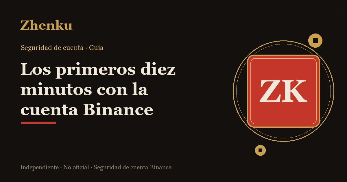 Portada: rescate de una cuenta de Binance hackeada
