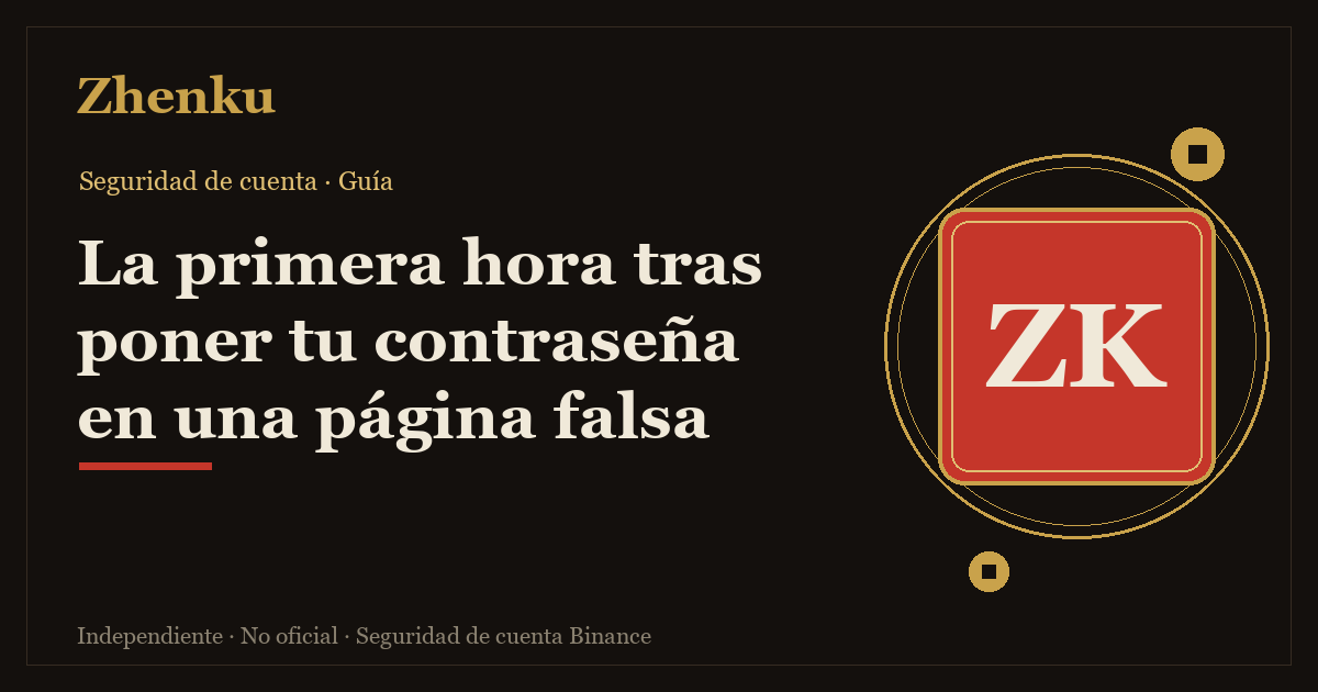 Portada sobre qué hacer tras hacer clic en un enlace de phishing