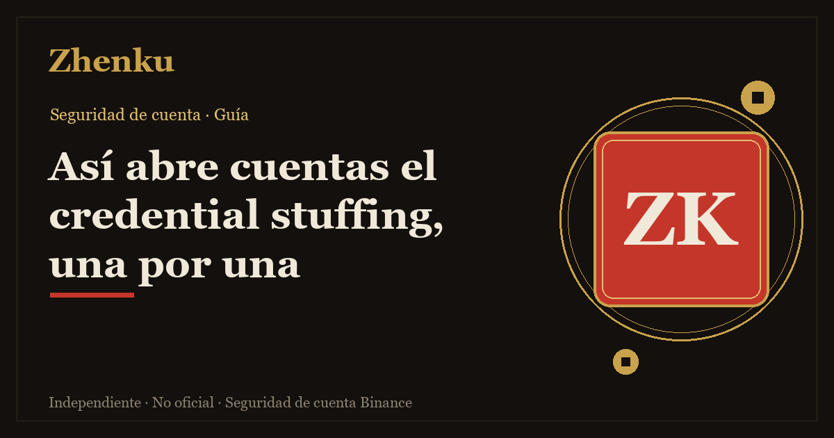 Portada sobre reutilización de contraseñas y credential stuffing